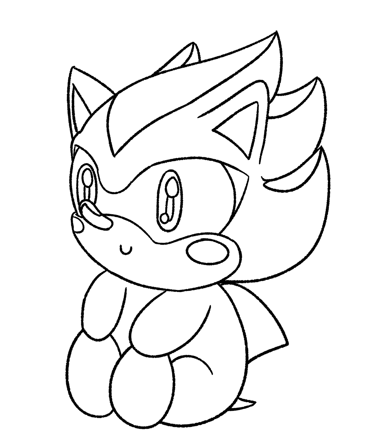 shadow coloring pages