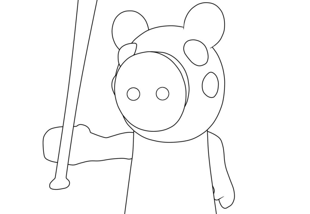 Baby Roblox Coloring Page (Beautiful Drawing)