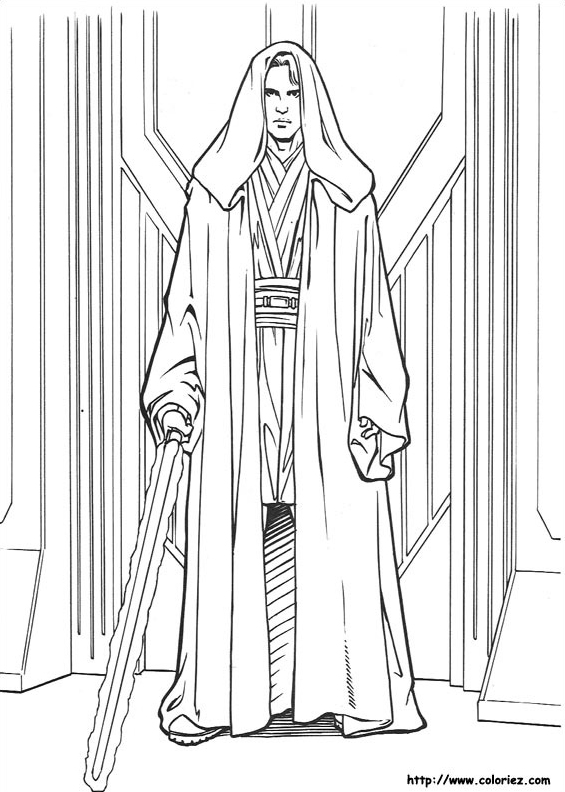 Star Wars - Anakin Skywalker Coloring Pages